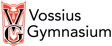 Reünie 95 jaar Vossius Gymnasium logo