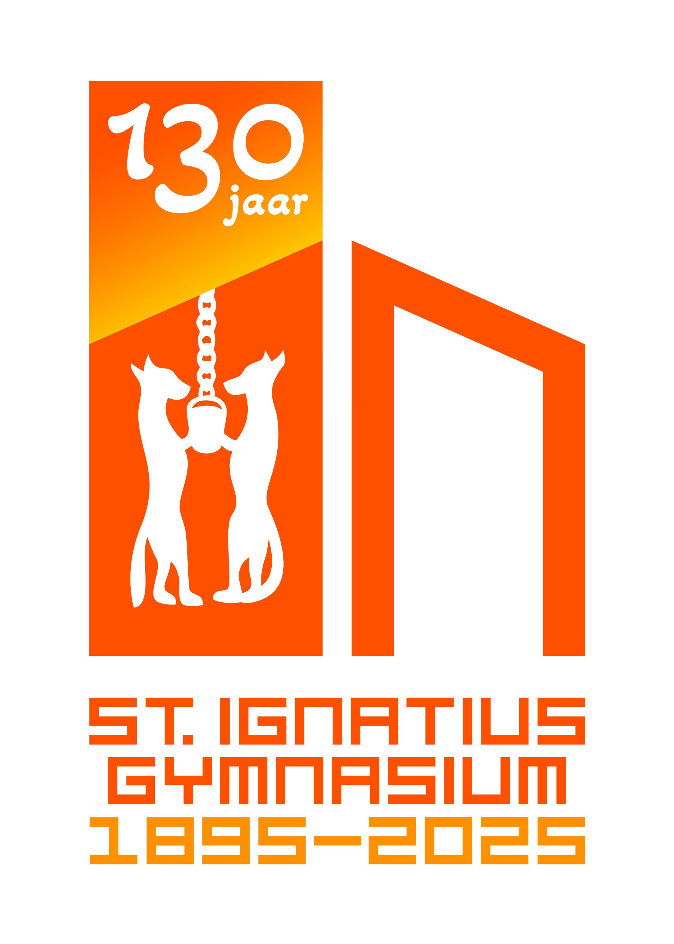 Reünie St. Ignatiusgymnasium 130 jaar! logo